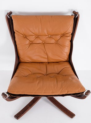 Falcon Chair by Sigurd Ressell, 1970s for sale at Pamono