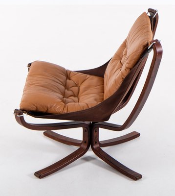 Falcon Chair by Sigurd Ressell, 1970s for sale at Pamono