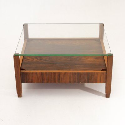 Italian Coffee Table With Gl Top 1960s For At Pamono Italian Coffee Table With Gl Top 1960s 1