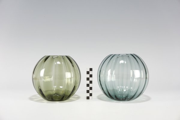 Tourmaline Series Ball Vases by Wilhelm Wagenfeld for WMF, 1960s
