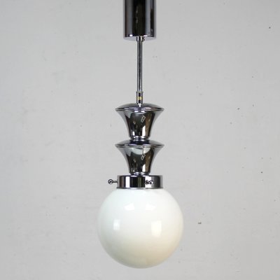 Vintage Globe Ceiling Lamp, 1950s for sale at Pamono