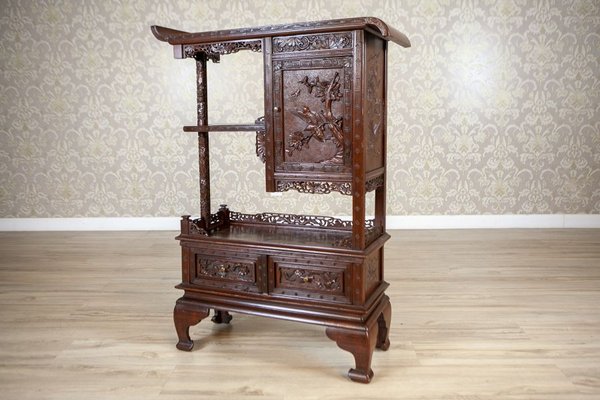 Antique Japanese Cabinet in Exotic Wood for sale at Pamono