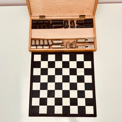 Chess Set #5606 with Box by Carl Auboeck for Werkstaette Auboeck