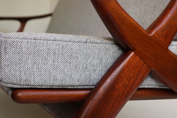 Vintage Dutch Design Sofa in Teak from De Ster Gelderland Vintage Dutch Design Sofa in Teak from De Ster Gelderland