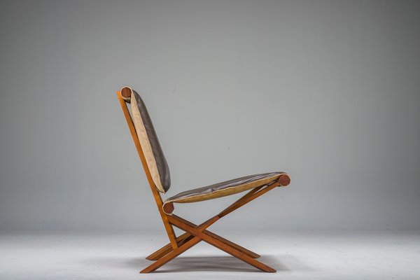 French S46 Dromadaire Chair by Pierre Chapo for Ebenisterie Seltz