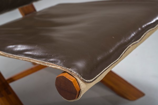 French S46 Dromadaire Chair by Pierre Chapo for Ebenisterie Seltz