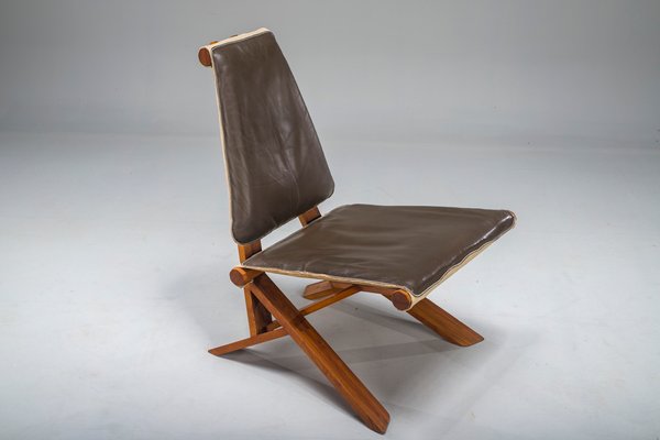 Chaise S46 Dromadaire par Pierre Chapo pour Ebenisterie Seltz