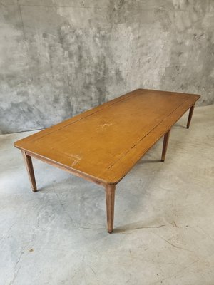 French Chateau Oak Table for sale at Pamono