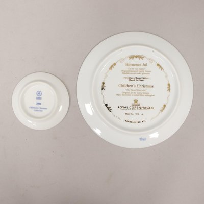 Children s Christmas Plate from Royal Copenhagen 2006 for sale at Pamono