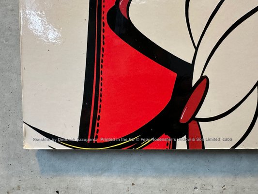 Vintage Pop Art Wall Decoration by Deborah Azzopardi for