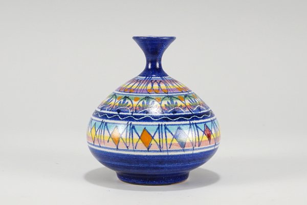 Ceramic Vase by Luigi Damore for Vietri, Italy, 1970s for sale at