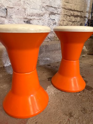 Tam Tam Stools, Set of 4 for sale at Pamono
