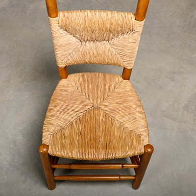 Re Rushing Chairs Spanish Brutalist Rustic Dining Chairs In Oak
