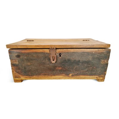 Small vintage wooden chest discount