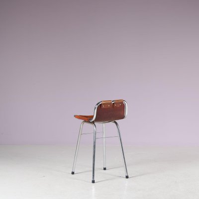 Bar Stool attributed to Charlotte Perriand for Les Arcs, France