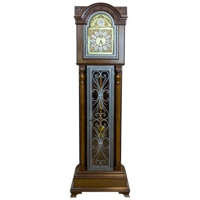 Vintage Tempus Fugit Grandfather Clock with Chime, 1985 for
