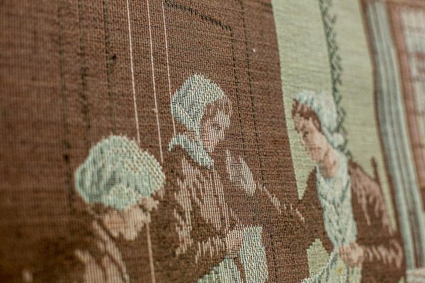 Vintage Textile Tapestry, 1940 for sale at Pamono