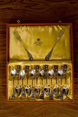Cucchiaino the acciaio vintage retro | Posate da tavola | Rausa srl