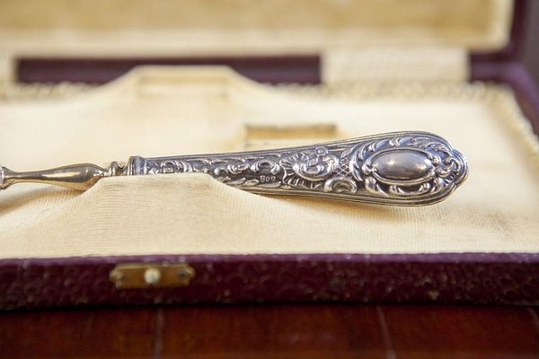 Paire D'éperons équestres Anciens – Much – Argentan – Vers 1930 – Argentés – Occasion