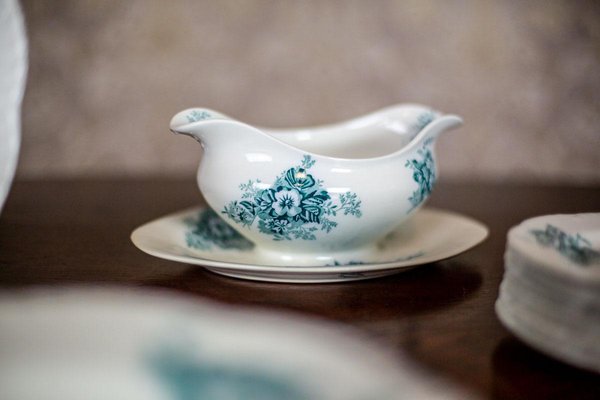 20th Century Anemone Porcelain Set by Johnson Brothers, 1930s, Set 