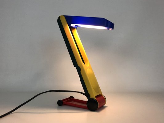Vintage Italian Desk Lamp from Benetton, 1980s for sale at Pamono