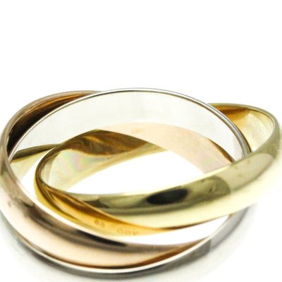 Cartier 3 tone ring hotsell