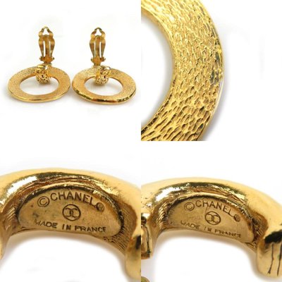 Chanel 5 earrings best sale