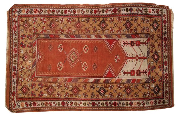 Vintage Turkish Melas Prayer Rug 1920s For Sale At Pamono
