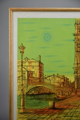 Jean Carzou, Venice, 1973, Lithograph for sale at Pamono