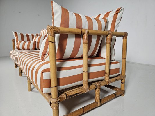 Bamboo loveseat indoor discount