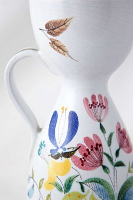 Mid-Century Faience Vase by Stig Lindberg for Gustavsberg for sale