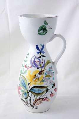Mid-Century Faience Vase by Stig Lindberg for Gustavsberg for sale