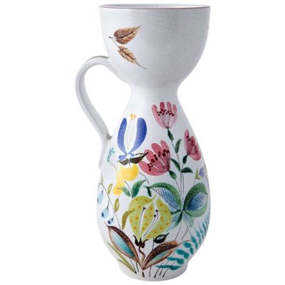 Mid-Century Faience Vase by Stig Lindberg for Gustavsberg for sale