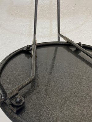Vintage French Silver Moon Bar Stool by Pascal Morgue for