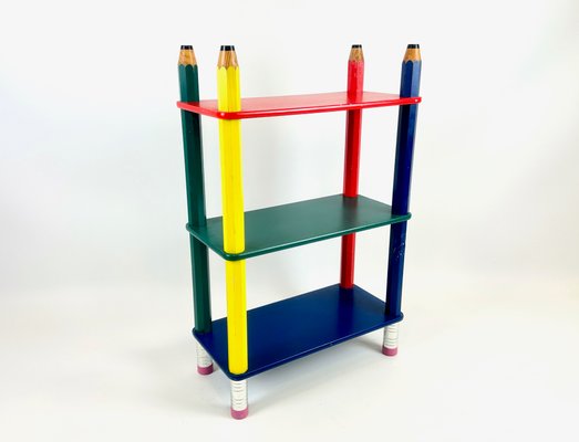 Pencil Shelf by Pierre Sala, 1980s for sale at Pamono