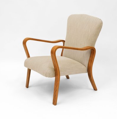 Mid Century British Bent Ply Chair by G.A Jenkins for Packet Furniture 1940s for sale at Pamono