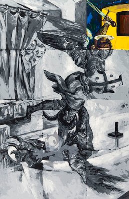 Tadanori Yokoo, Saint George - Take Wing, Ye Vengeful Spectre