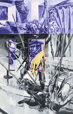 Tadanori Yokoo, Saint Michael - Success Through Aspiration, Large