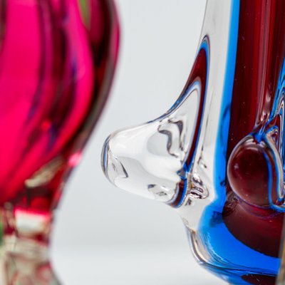 イタリア雑貨・ピエロコレクション【MURANO GLASS 赤の紳士