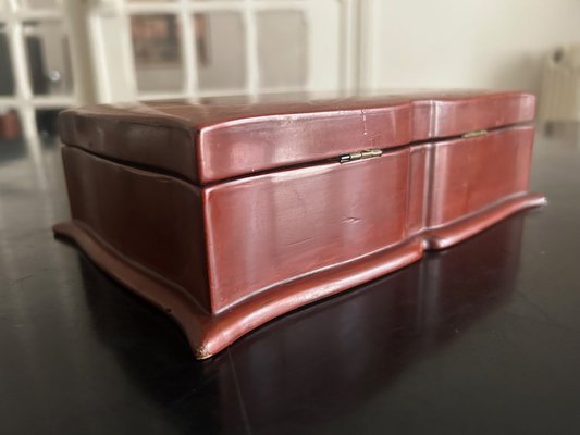 Lacquer Box by Nguyen Thành Lê, 1950s for sale at Pamono