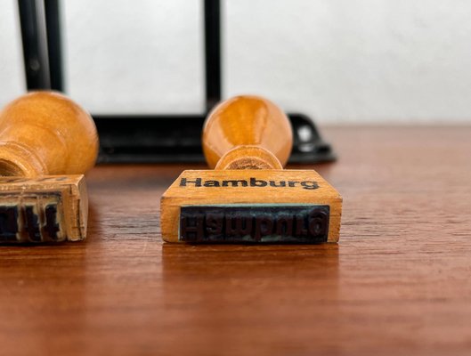 Estink Set di Timbri Numerici in Metallo, 10 Pezzi da 0-8 con Martello, 13mm, per Punzonatura su Pelle, Plastica e Metallo Morbido