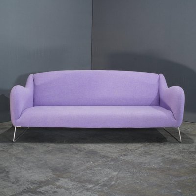 Lilac velvet sofa discount
