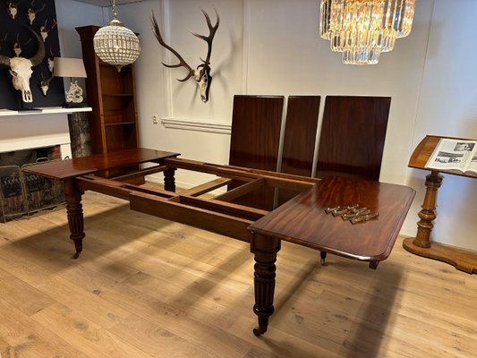 Large antique dining table discount