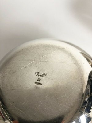 Modernist Sculptural Silver-Plated Mars Vase by Gio Ponti for