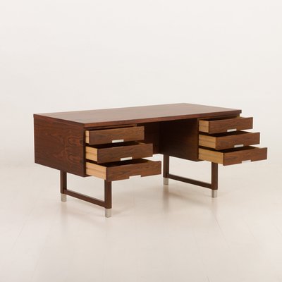 Danish Rosewood Model EP 401 Desk by Eigil Petersens for