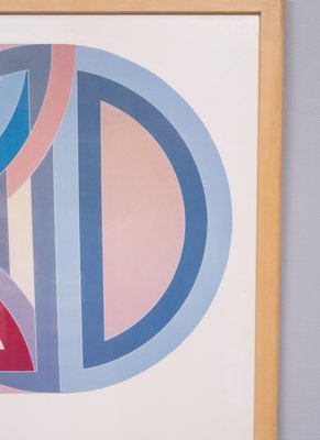 Frank Stella 'Letter On The Blind II' Offset Lithograph Poster 2014 – 32x26 Abstract