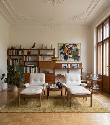 Vintage Venus Living Room Set by Illum Wikkelso for Silkeborg