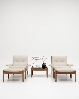 Vintage Venus Living Room Set by Illum Wikkelso for Silkeborg