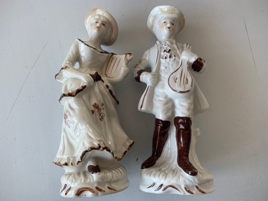 Keramikfiguren, 2er Set