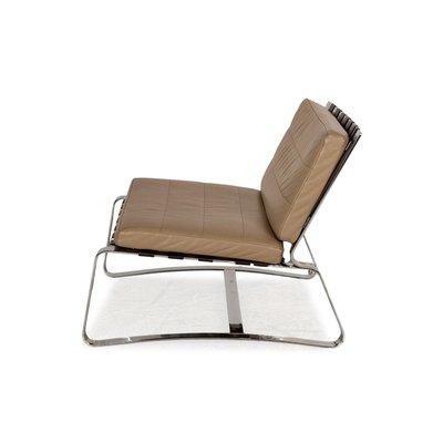 Delaunay Leather Armchair from Minotti for sale at Pamono